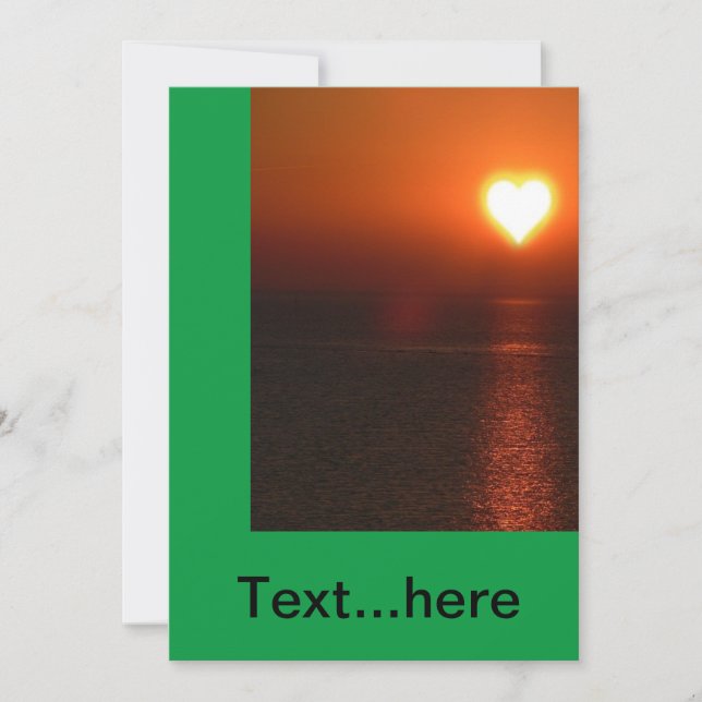 Bröllopskort inbjudan (Framsida)