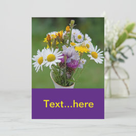 Bröllopskort Inbjudan Mall