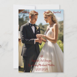 bröllopskort inbjudningar