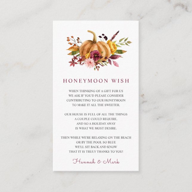 Bröllopskort med önskemål om bidrag till smitterie tilläggskort (Framsida)