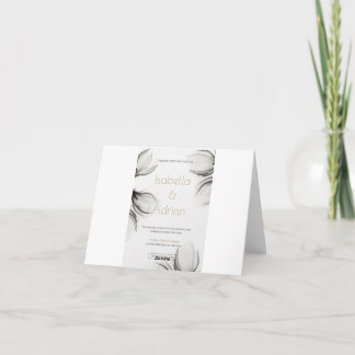 bröllopskort tack kort