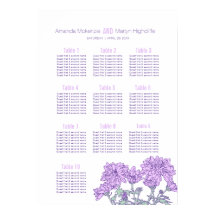 Bröllopskrysantemum lila blomma konst bord plan