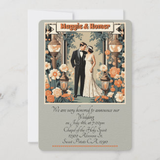 " BRÖLLOPSKUNÖRELSE " INBJUDNINGAR