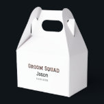 Bröllopskvadens bästa man sälvbröllopsfest lägg ti presentaskar<br><div class="desc">design</div>