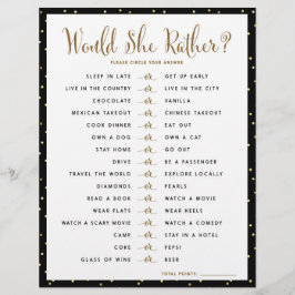 Bröllopslek | Skulle hon hellre