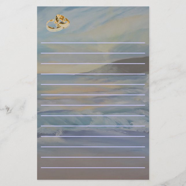 bröllopslistplanerare brevpapper (Framsida)