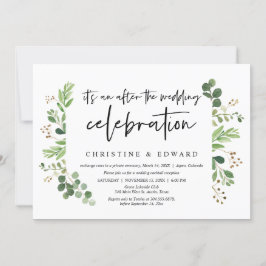 Bröllopslöfte, Efter bröllopsfirande Inbjudningar