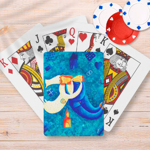 Bröllopsmålningen Samtidskonst Casinokort