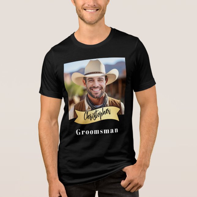 Bröllopsman Pint Glas Serie: Lasso Legend T Shirt (Framsida)