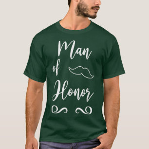 Bröllopsmatchande för Man of Honor T Shirt