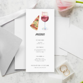 Bröllopsmeny för det perfekta paret meny