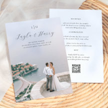 Bröllopsmonogram | Allt i en QR-kod-foto
