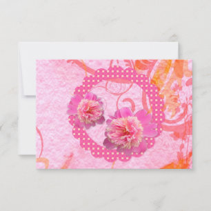 Bröllopsmottagning för Peonies RSVP Inbjudningar