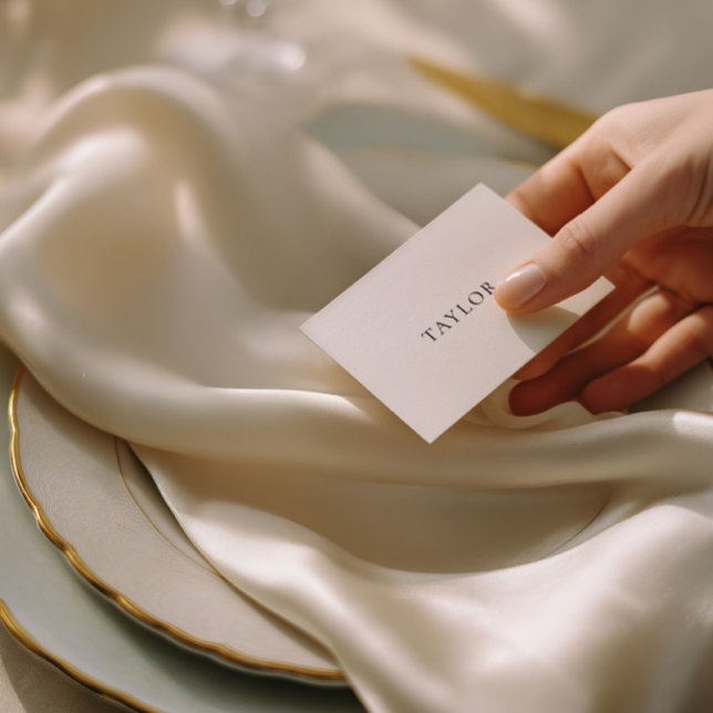 Bröllopsmottagning Mini Guests profilkort 4 på 1 Meddelande (Wedding Reception Mini Guest's Profile Card 4 in 1)