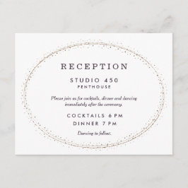 Bröllopsmottagning *Privat etikett* Inbjudningar