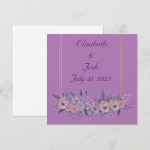 Bröllopsmottagning Rehearsal Vin Elegant Inbjudningar