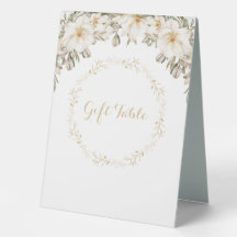 Bröllopsmottagningsskylt Bord Ställedestal