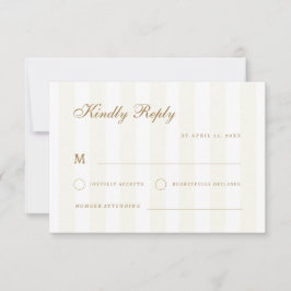 Bröllopsn för bestämmelseort för Rand Guld OSA Kort