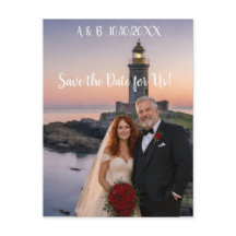 Bröllopspar Foto Spara Datum