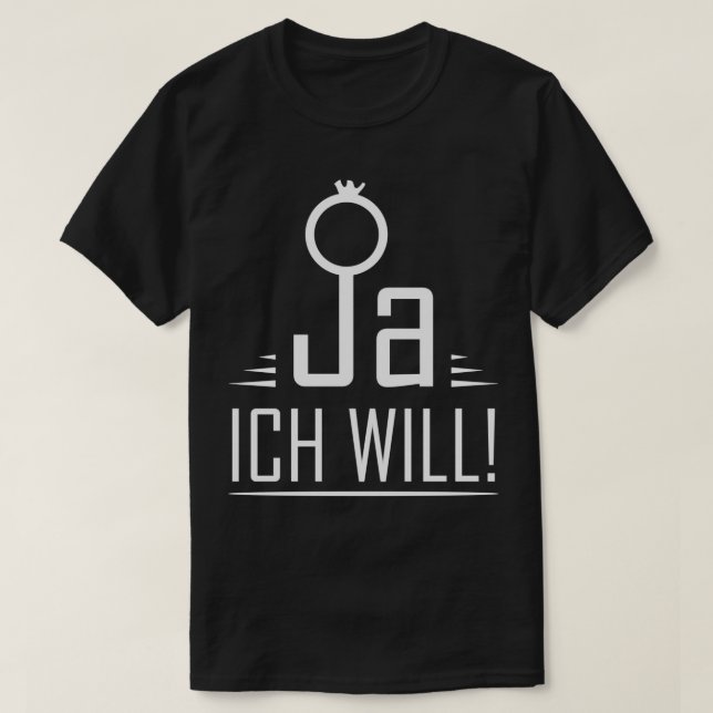 Bröllopsparet JGA möhippa smekmånad möhippa T Shirt (Design framsida)