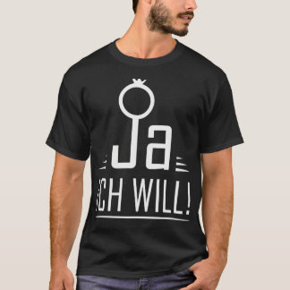 Bröllopsparet JGA möhippa smekmånad möhippa T Shirt
