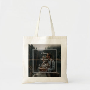 Bröllopsparet tote bags gåvor presenter tygkasse