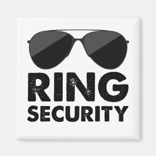 Bröllopspartaj Ring Säkerhet Bröllopsring Magnet