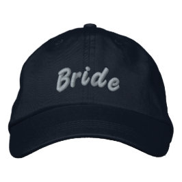 Bröllopsparty Broderad Hatt, Anpassad Brud Bröllop Broderad Keps