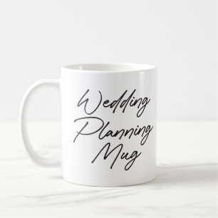 Bröllopsplaneringsmugg Framtida Fru Namn Kaffemugg