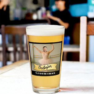 Bröllopsplatshållare Mugg Serie: Bartendern Glaskopp