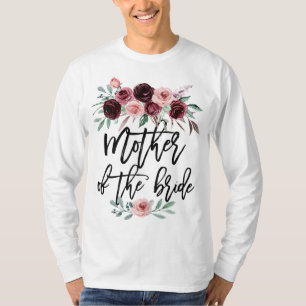 Bröllopspresent för brud Mamma Mor till bruden T Shirt