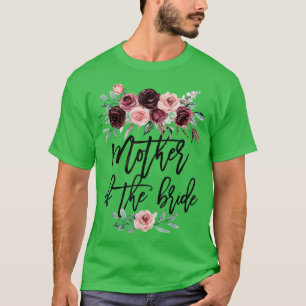 Bröllopspresent för brud Mamma Mor till bruden T Shirt