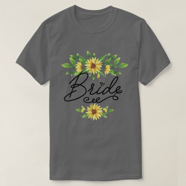 Bröllopspresent för henne Brudtärna Dotter T Shirt (Design framsida)