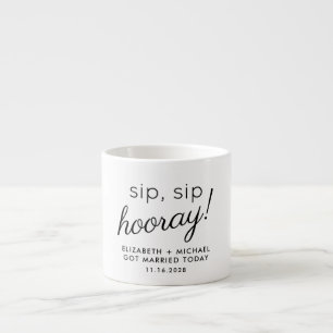 Bröllopspresent Slurk Slurk Hurra Espressomugg