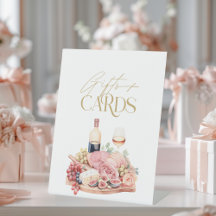 Bröllopspresenter och kort till bröllopsfest med c