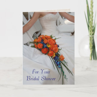 Bröllopspresentkort med eget text kort