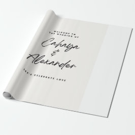 Bröllopspresentpapper Presentpapper