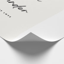 Bröllopspresentpapper