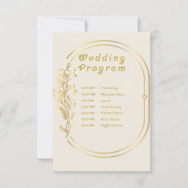 Bröllopsprogram