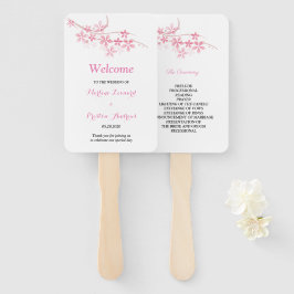 Bröllopsprogram av floran för Rosa av Cherry Blomm