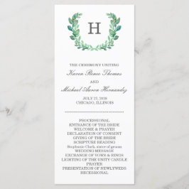 Bröllopsprogram av naturutandning program