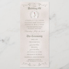 BRÖLLOPSPROGRAM | Elegant Röd ros i Beauty Program