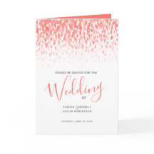 Bröllopsprogram för modern konsthantverk