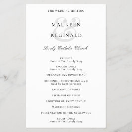 Bröllopsprogram för traditionell budget