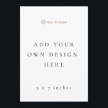 Bröllopsprogram/menyer på 5 x 7 tum meny<br><div class="desc">Köp en design från makemedigital.etsy.com eller makemedigital.shop och redigera den i Mallett med den åtkomstlänk som finns efter köpet. Hämta som JPG-fil med alternativet "utfall" valt. Ladda upp designerna här.</div>