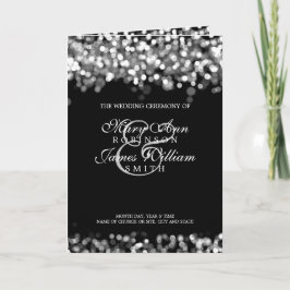 Bröllopsprogram Silver Ljus Program