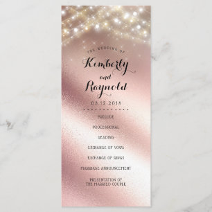 Bröllopsprogrammen ro Glitter Program