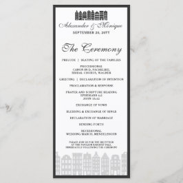 Bröllopsprogrammet Amsterdam Canal Row Houses Neth Program