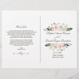 Bröllopsprogrammet Fintvätt av  vitkrämer