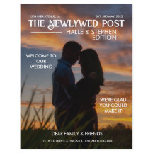 Bröllopsprogrammet Foto Modern Roligt - fakta för